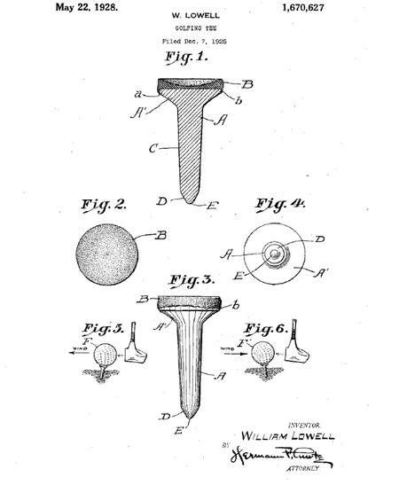 GolfTee1928_patent.jpg